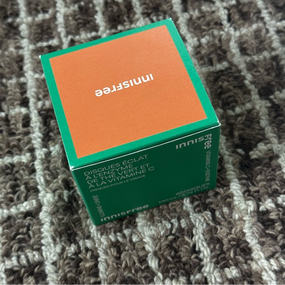 innisfree Green Tea Enzyme Vitamin C Toner Pads